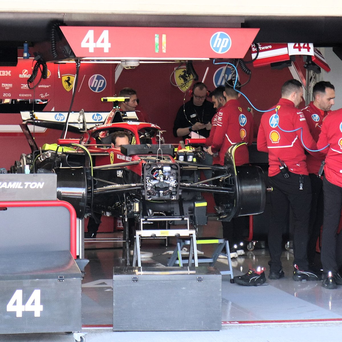 One area Ferrari are faster than everyone else