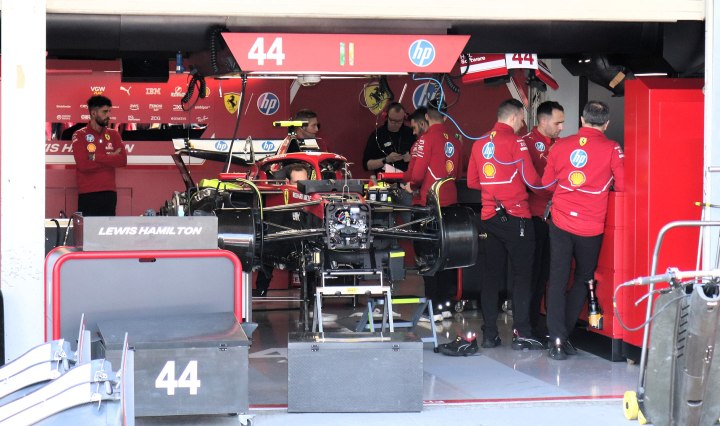 Ferrari garage